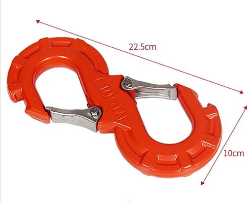 S-Shape Integrated Winch Quick Shackle,Designed for Quick Release (Red) in Saudi Arabia