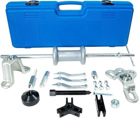 Slide Hammer Puller Set Front Wheel Hub Bearing Remover & Rear Wheel Axle Hub Dent Shaft Puller Tool Kit Slide Hammer in Kuwait