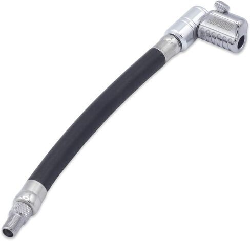 JACO Lightning L2X Tire Inflator Hose Extension Self Locking Nozzle | Patented Lock-on Air Hose Adapter for Tire Pumps (Open Flow) in Saudi Arabia