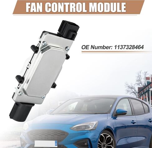 وحدة تحكم بمروحة تبريد المحرك X AUTOHAUX لمازدا 3 5 لفولفو v40 لفورد فوكس كوغا وحدة التحكم في مروحة التبريد وحدة التحكم بالمروحة تحل محل 1137328464 1137328567 in Saudi Arabia