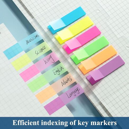 M&G 360 PCS Page Markers Index Sticky Tabs Book Tabs Bookmark Notes Small Pop Up Index Flag Tabs, Post Tabs Flags Stickers for Students Offices in Saudi Arabia
