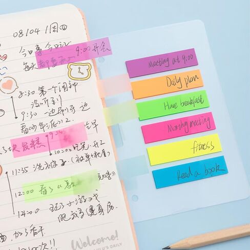 M&G 360 PCS Page Markers Index Sticky Tabs Book Tabs Bookmark Notes Small Pop Up Index Flag Tabs, Post Tabs Flags Stickers for Students Offices in Saudi Arabia
