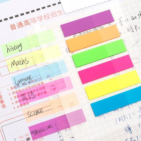 M&G 360 PCS Page Markers Index Sticky Tabs Book Tabs Bookmark Notes Small Pop Up Index Flag Tabs, Post Tabs Flags Stickers for Students Offices in Saudi Arabia