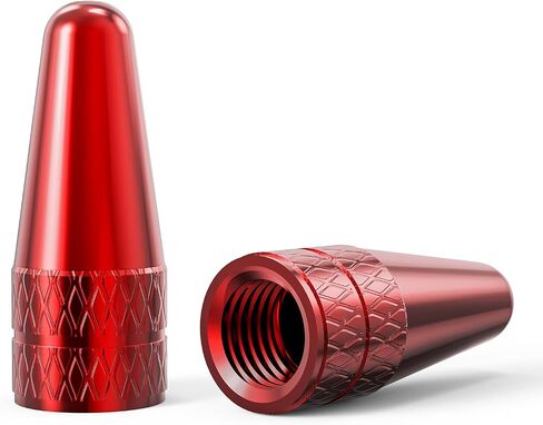 Bike Presta Valve Caps, red(2 Pack in Saudi Arabia