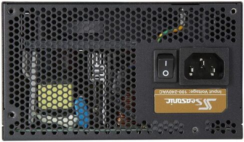 Seasonic FOCUS 550 Gold SSR-550FM 550W 80+ Gold ATX12V & EPS12V ضمان شبه معياري لمدة 7 سنوات مزود طاقة صغير بحجم 140 مم in Kuwait
