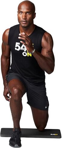 بساط الركبة غير قابل للانزلاق، بطانة إسفنجية داعمة ناعمة لآلام الركبة والمرفقين والمعصم أثناء التدريبات واليوجا والتمارين الأرضية. in Kuwait