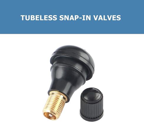 5 Pcs TR412 Black in Standard Length Stem Snap Rubber Valve Stems,for Off-Road Trucks ATV,SUVs,RVs with Tubeless 0.453in 11.5mm Rim Holes on Vehicles in Saudi Arabia