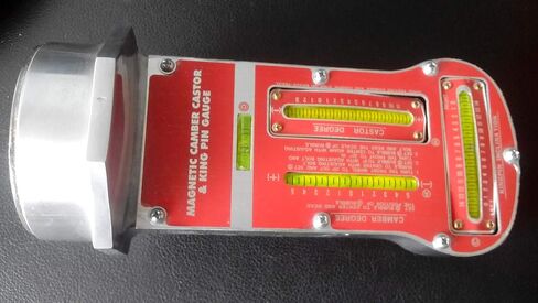 Metal Magnetic Camber Caster and King Pin Gauge (Red),Camber Caster Alignment Tool in Saudi Arabia