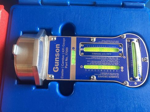 Metal Magnetic Camber Caster and King Pin Gauge (Red),Camber Caster Alignment Tool in Saudi Arabia