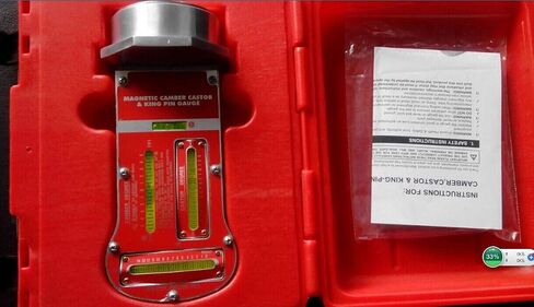 Metal Magnetic Camber Caster and King Pin Gauge (Red),Camber Caster Alignment Tool in Saudi Arabia