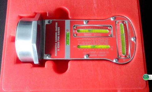 Metal Magnetic Camber Caster and King Pin Gauge (Red),Camber Caster Alignment Tool in Saudi Arabia