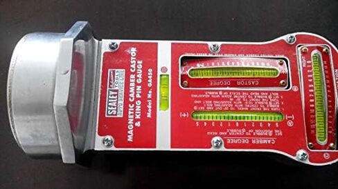 Metal Magnetic Camber Caster and King Pin Gauge (Red),Camber Caster Alignment Tool in Saudi Arabia