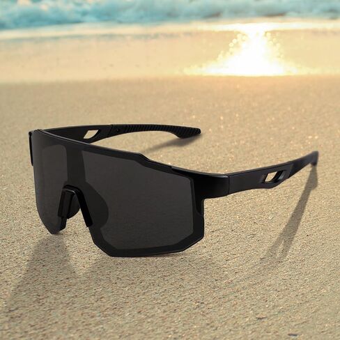 Karsaer Vision نظارات شمسية رياضية للبيسبول للرجال والنساء، نظارات لركوب الدراجات الجبلية والجري والصيد والبيسبول والتزلج in Saudi Arabia