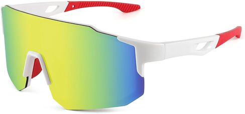 Karsaer Vision نظارات شمسية رياضية للبيسبول للرجال والنساء، نظارات لركوب الدراجات الجبلية والجري والصيد والبيسبول والتزلج in Kuwait