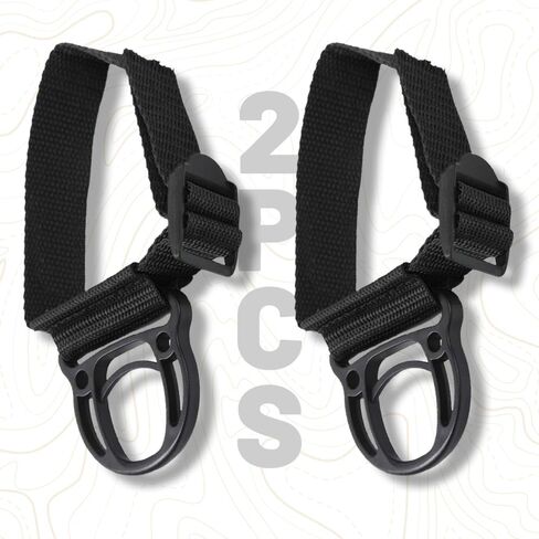2PCS لفة بار معطف شماعات الملابس هوك، شريط شماعات ملابس السيارة، اكسسوارات السيارات الداخلية حزام شماعات الملابس دائم لجيب رانجلر CJ YJ TJ LJ JK JKU JL JLU JT (أسود) in Saudi Arabia