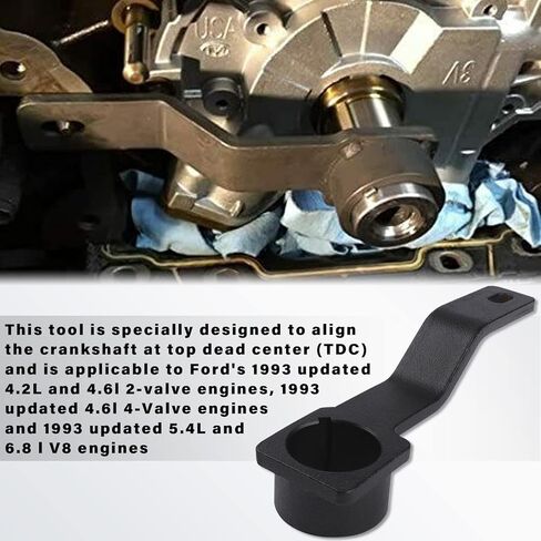 Crankshaft Positioning with Camshaft Holding Tool Kit (2+1) Compatible for 1997-2002 Ford F-Series,Econoline Expedition 4.6L & 5.4L & 6.8L V8 V10, Econoline Expedition Replaces 6024, 6477, 303-557 in Saudi Arabia