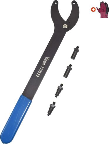 Engine Timing Belt Change Tool Kit Against Timing Pulley Holder Tool, Compatible with VW Golf VAG 3036 T10172, with Gloves in Saudi Arabia