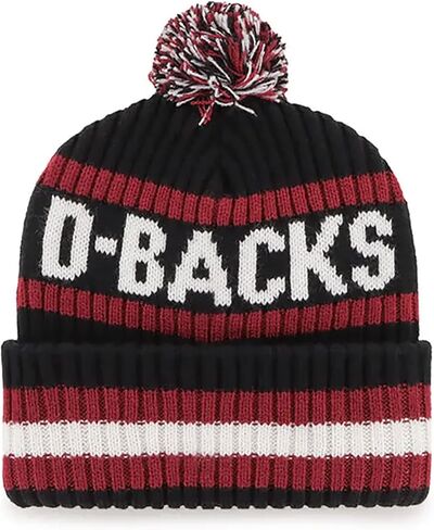'47 Arizona Diamondbacks للرجال والنساء من Bering Cuff Knit قابل للتمدد باللون الأسود للفريق in Saudi Arabia