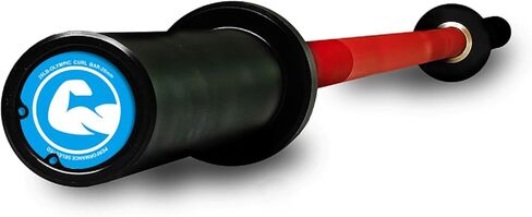 Chong Olympic Barbell 47INCH/4FT EZ Curl Weight Bar, 350lb Capacity Chrome Barbells for Gym Home Strength Training,Weightlifting,Power Lifting in Kuwait