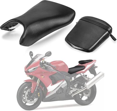 PSLER سائق الراكب الأمامي ومقعد الركاب الخلفي وسادة مقعد لـ YZF R6 2003 2004 2005 in Kuwait