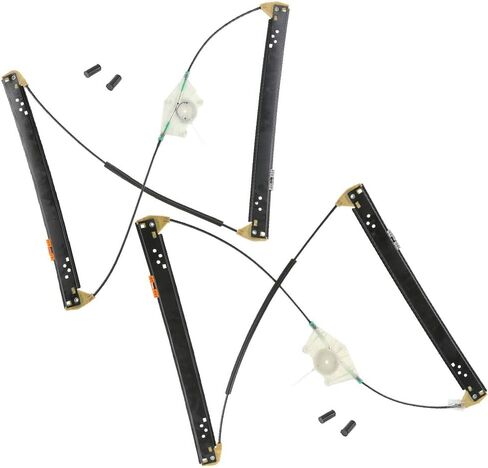 منظم نوافذ كهربائي ممتاز بدون محرك متوافق مع سيارة فولكس فاجن طوارق 2004-2010 الرياضية المساعدة الأمامية اليسرى للسائق in Kuwait