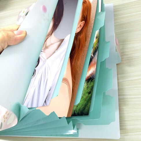 Expanding File Folder - 6 Pack Accordian File Organizer with 5 Pockets Document Accordion Folder and 168 Pcs File Folder Labels for School and Office in Saudi Arabia