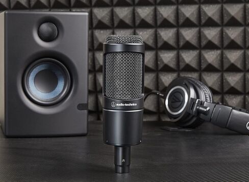 ميكروفون مكثف ستوديو بغشاء كبير من Audio-Technica AT2035 (متجدد) in Saudi Arabia