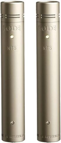 ميكروفون مكثف ذو غشاء صغير Rode NT5-S وواجهة صوت USB من الجيل الثالث Focusrite Scarlett Solo - دقة عالية، تسجيل بجودة الاستوديو، وجميع البرامج التي تحتاج إلى تسجيلها in Kuwait