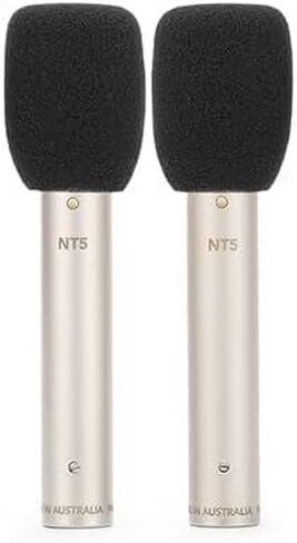 ميكروفون مكثف ذو غشاء صغير Rode NT5-S وواجهة صوت USB من الجيل الثالث Focusrite Scarlett Solo - دقة عالية، تسجيل بجودة الاستوديو، وجميع البرامج التي تحتاج إلى تسجيلها in Kuwait