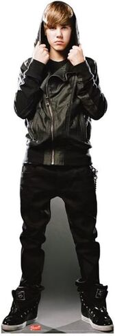 Star Cutouts، Justin Bieber My World، حامل من الورق المقوى بالحجم الطبيعي - 69 × 25 بوصة in Kuwait
