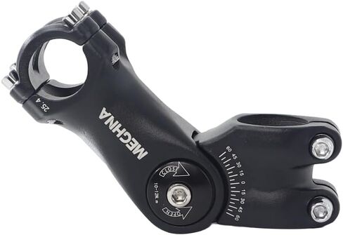 Bike Stem 0-120 Degree Adjustable Stem φ25.4mm Handlebar Bike Stem 110mm for Mountain Bike Road Bike Folding Bike in Saudi Arabia