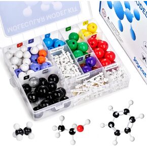 JoyCat Molecular Model Kit (404 pcs), Organic Chemistry Molecule Science Gifts for Ochem and Inorganic Students and Teachers