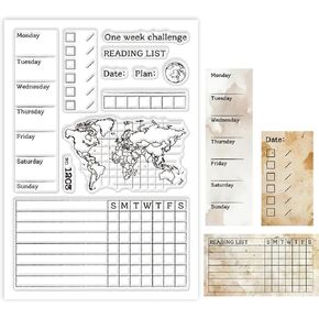 GLOBLELAND Retro Furniture Clear Stamps for DIY Scrapbooking Vintage Phonograph Typewriter Silicone Clear Stamp Seals for Cards Making Photo Album Journal Home Decoration in Kuwait