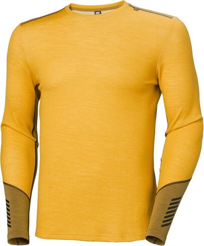 Helly-Hansen Men's LIFA Merino Midweight Crew Base Layer - 598 Navy, M in Saudi Arabia