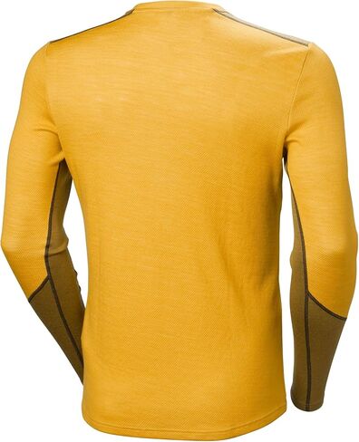 Helly-Hansen Men's LIFA Merino Midweight Crew Base Layer - 598 Navy, M in Saudi Arabia