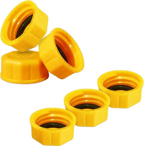 Professional 5 Gallon Gas Can Cap - Replacement Lid for Gasoline Storage Containers, Fuel Tanks, Water Jugs - Durable, Coarse Thread Design, Ideal for Portable Gas Cans and Metal Gas Tanks in Kuwait