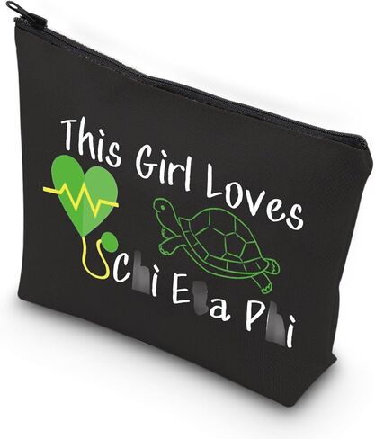 VAMSII Chi Eta Phi Sorority Paraphernalia Gifts This Girl Loves Chi Eta Phi Travel Makeup Bag XHO Nursing Pouch (Eta Phi) in Kuwait