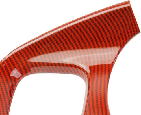 crosselec Carbon Fiber Center Consoles Dashboard Instrument Gauge Cluster Dash Air Vent Panel Kit Cover Trim Garnish Bezel for for Dodge Charger 2015-2023 in Kuwait