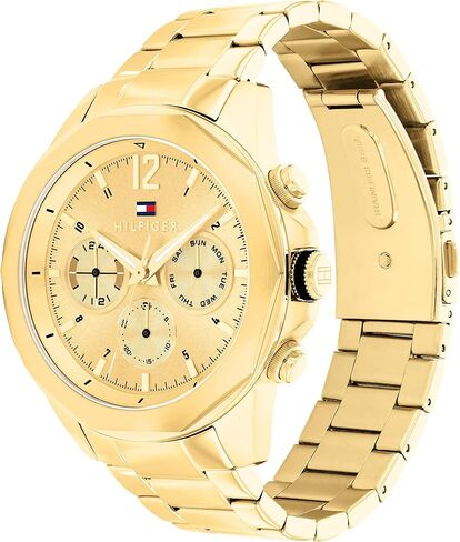 Tommy Hilfiger Men's Multifunction Stainless Steel Case and Link Bracelet Watch, Color: Silver (Model: 1792059) in Kuwait