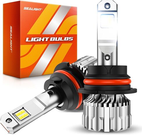 SEALIGHT H1 Fog Light, 6500K Super Bright H1 Fog Bulb with 15000RPM Cooling Fan, Plug-N-Play, Pack of 2 in Kuwait