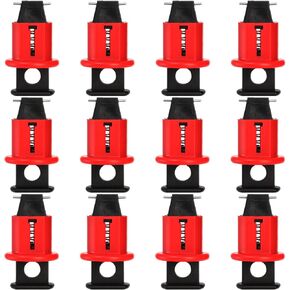 Frcctre 12 حزمة دبوس في جهاز قفل قواطع الدائرة القياسية، قفل تبديل جهاز Loto مصغر من الدرجة الصناعية للقفل الكهربائي، متوافق مع OSHA in Kuwait