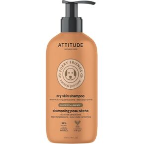 ATTITUDE Natural Deodorizing Shampoo for Cat & Dog, Hypoallergenic, Vegan and Cruelty-Free, Lavender, 16 Fl Oz (Pack of 1), 81142 in Kuwait