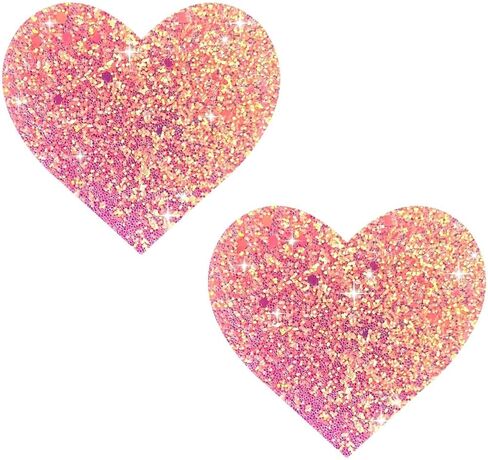 Neva Nude I'm Wet Light Green Pastel Candy Heart غطاء الحلمة للمهرجانات، الهذيان والمزيد، لاصق من الدرجة الطبية، مقاوم للماء والعرق، صنع في الولايات المتحدة الأمريكية in Saudi Arabia