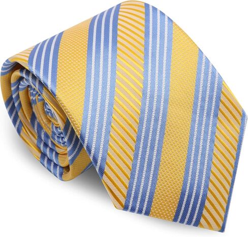 ربطات عنق مخططة للرجال 2.95 بوصة ربطة عنق سوداء منقوشة ربطات عنق رسمية ربطات عنق رجالية كلاسيكية لمكتب الزفاف والأعمال in Kuwait