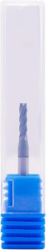 BestParts High Performance 5Pcs Solid Carbide End Mill, AlTiN Coated, 4 Flute, 30 Degree Helix, 1/16" Cutting Diameter, 1/8" Shank Diameter, 1/4" Length of Cut, 1-1/2" Overall Length in Kuwait