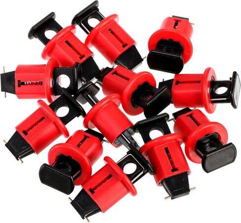 Frcctre 12 حزمة دبوس في جهاز قفل قواطع الدائرة القياسية، قفل تبديل جهاز Loto مصغر من الدرجة الصناعية للقفل الكهربائي، متوافق مع OSHA in Kuwait