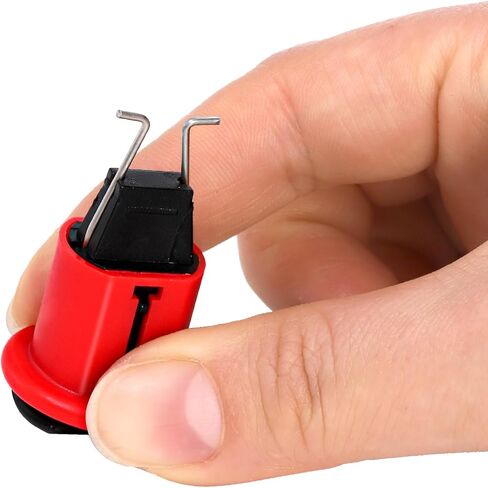 Frcctre 12 حزمة دبوس في جهاز قفل قواطع الدائرة القياسية، قفل تبديل جهاز Loto مصغر من الدرجة الصناعية للقفل الكهربائي، متوافق مع OSHA in Kuwait