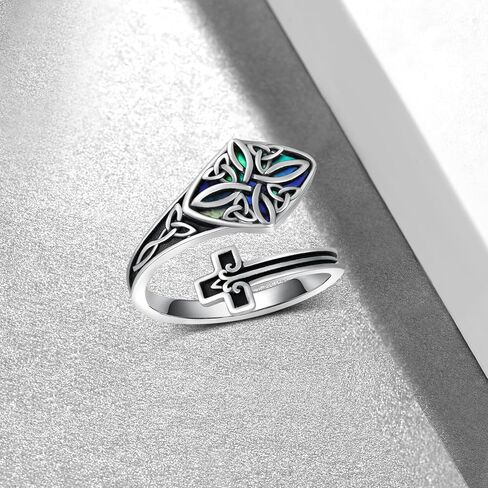 Butterfly Spoon Ring Sterling Silver Adjustable Thumb Ring Vintage Jewelry Gifts for Women Girls in Saudi Arabia
