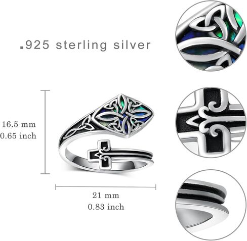 Butterfly Spoon Ring Sterling Silver Adjustable Thumb Ring Vintage Jewelry Gifts for Women Girls in Saudi Arabia