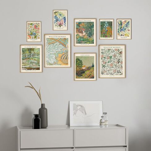 Blue Wall Art Poster Prints,Set of 9 Matisse Wall Decor for Dorm Bedroom,Trendy Aesthetic Pictures for Teens Boys Girls, Maximalism Posters Wall Decorations in Kuwait